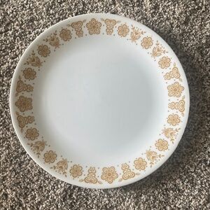 Corelle By: Corning - Butterfly Gold Pattern - (1) 10-1/4" Dinner Plate